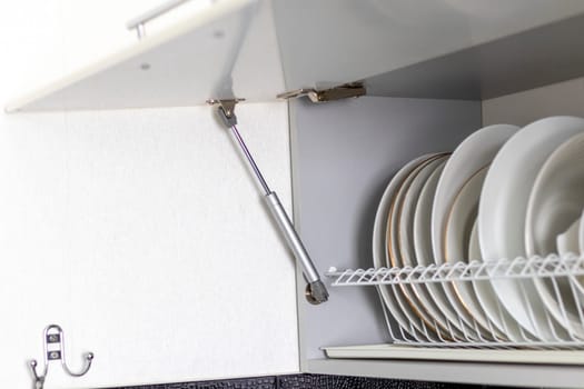 Shot of the gas strut for kitchen cabinet