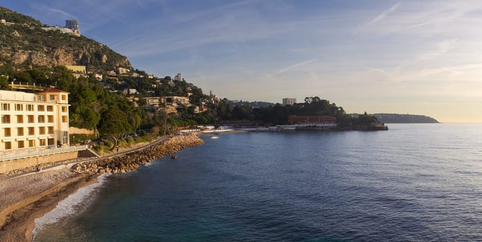 Monte Carlo, Monaco is a country on the French Riviera near France in Europe, Hight quality photo