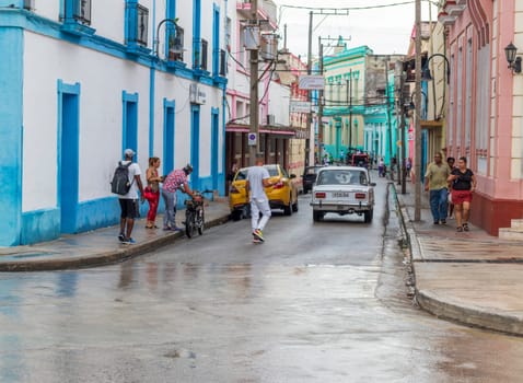 03.03.2024 - Camaguey, Santa Lucia, Cuba - Streets of the city.