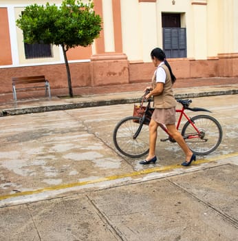 03.03.2024 - Camaguey, Santa Lucia, Cuba - Streets of the city.