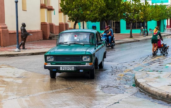 03.03.2024 - Camaguey, Santa Lucia, Cuba - Streets of the city.