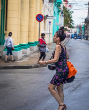 03.03.2024 - Camaguey, Santa Lucia, Cuba - Streets of the city.