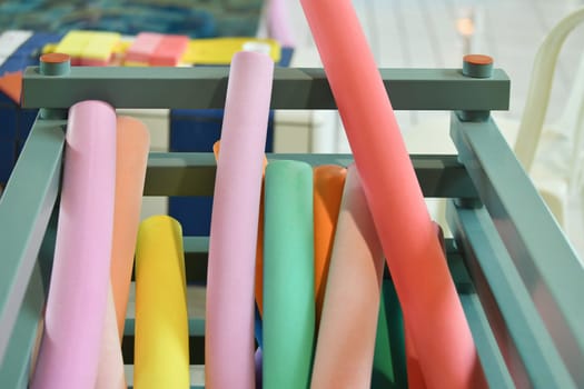 Colorful wacky Noodles, Swimming Pool Toys Foam Stick, Swimming Pool Noodles.