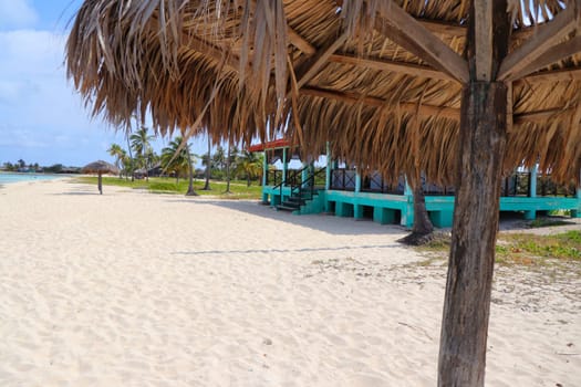 Shot of the beautiful tropical beach