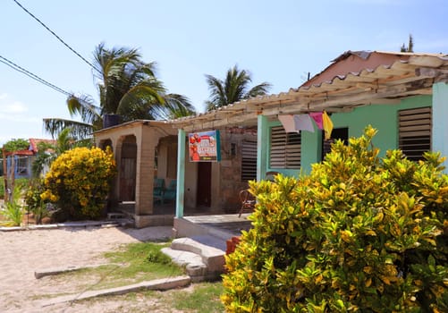 03.03.2024 - Cayo Coco Island, Cuba - Small family restaurant that serves sea food