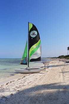 Shot of the beautiful tropical beach