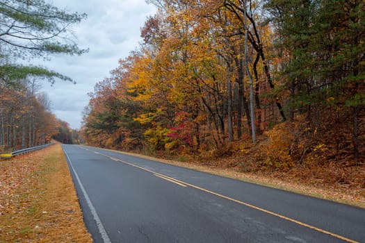 Fall colors have arrive along North Carolina's Blue Ridge Parkway.