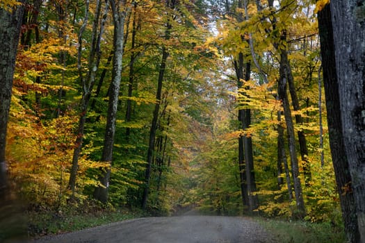 Fall colors have arrived in rural Vermont.