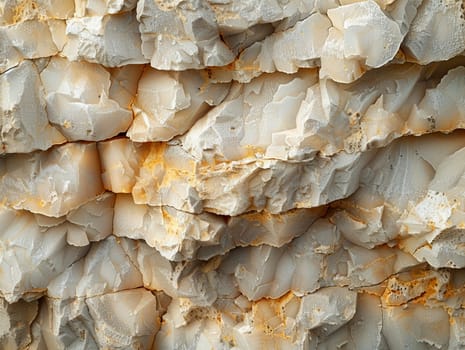 The rough texture of a natural rock formation, illustrating the raw beauty of geology.