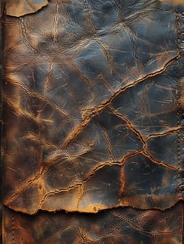 Vintage leather texture with natural patina, great for heritage and classic themed projects.