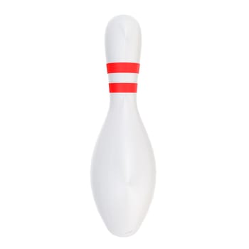 Bowling Pin isolated on white background. High quality 3d illustration