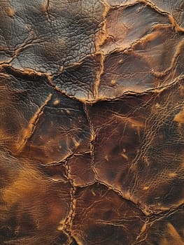 Vintage leather texture with natural patina, great for heritage and classic themed projects.