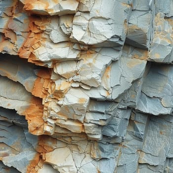 The rough texture of a natural rock formation, illustrating the raw beauty of geology.