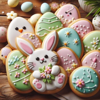 Easter cookies for the a holiday