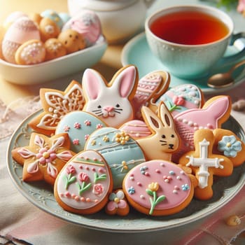 Easter cookies for the a holiday