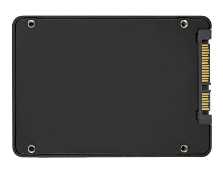 SSD solid state drive , on a white background in isolation