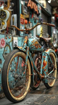 Customized Bicycle Shop Tailors Rides in Business of Personalized Transportation, Gears and custom paint jobs wheel in a story of style and personal touch in the bicycle business.