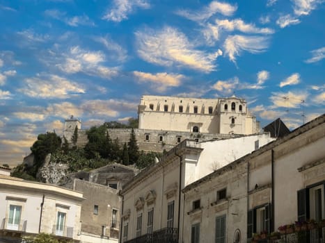 Scicli baroque style ancoent village in Sicily Italy