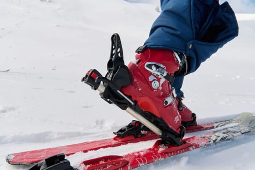 A close-up of a climber's well-worn gear reveals the story of countless adventures and prepares for one more daring ascent.