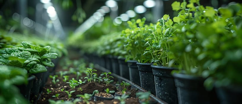 Urban Farming Greenhouse Grows Local in Business of City Agriculture, Seedlings and hydroponics cultivate a tale of community and sustainability in urban farming.