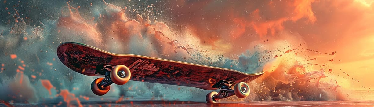 Skateboarding Urban Oasis Defines Cool in Business of Youth Culture and Extreme Sports, Skate decks and urban murals define cool and youth culture in the skateboarding urban oasis business.