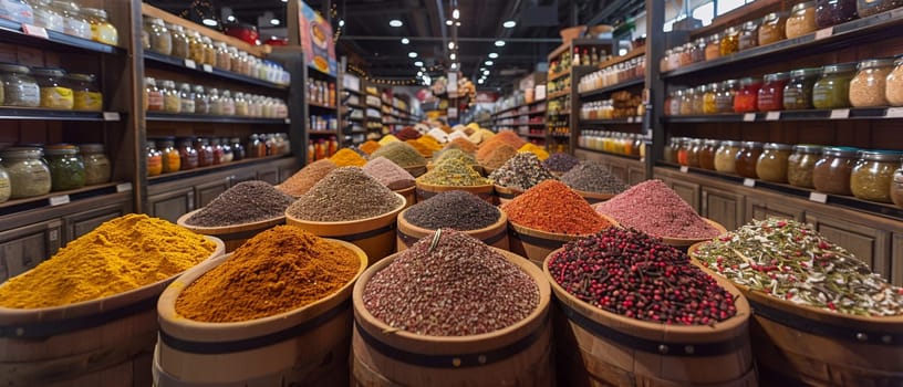 Ethnic Grocery Aisles Share Culture in Business of World Cuisines, Spices and labels stack up a story of diversity and flavor in the global business market.