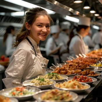Culinary Students Sharpen Skills for Future in Food Business, A kitchen becomes both classroom and canvas as aspiring chefs practice their culinary art.