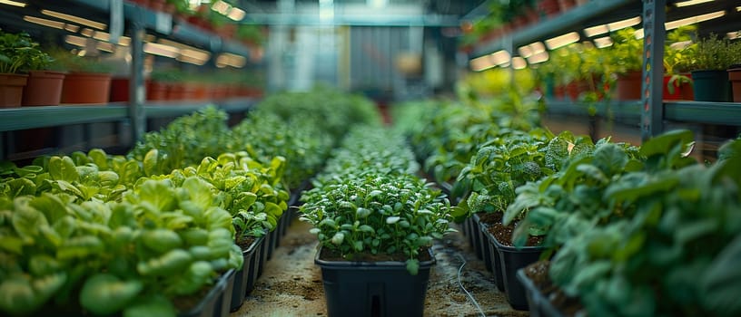 Urban Farming Greenhouse Grows Local in Business of City Agriculture, Seedlings and hydroponics cultivate a tale of community and sustainability in urban farming.