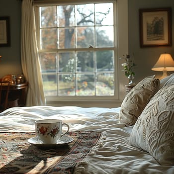 Quaint Bed and Breakfast Welcoming Business Travelers, A homely blur of comfort offers a personal touch to business accommodations.