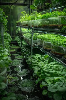 Aquaponics Farm Cultivates Innovation in Business of Sustainable Aquaculture, Water tanks and leafy greens grow a tale of eco-innovation and aquaculture in the aquaponics farm business.