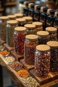 Spice Racks Offer Aromatic Adventure in Business of Culinary Exploration, Scoops and sachets sprinkle a story of global tastes and culinary adventure in the spice business.