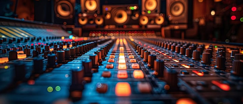 Recording Studio Amplifies Artistic Talent in Business of Music Innovation, Control boards and recording booths amplify a story of artistic talent and music innovation in the recording studio business.