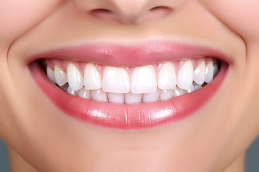 A close-up portrait that captures the radiant smile of an individual with professionally whitened teeth, symbolizing dental health and confidence