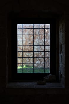 Fortezza fortress castle in Crete island Rethimno holidays exploring the old ancient stone city monuments close up summer background carnival season high quality big size printings