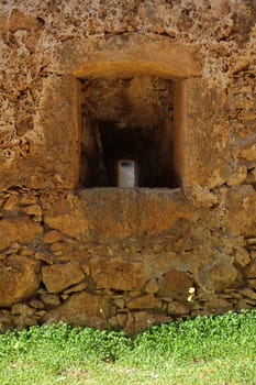 Fortezza fortress castle in Crete island Rethimno holidays exploring the old ancient stone city monuments close up summer background carnival season high quality big size printings