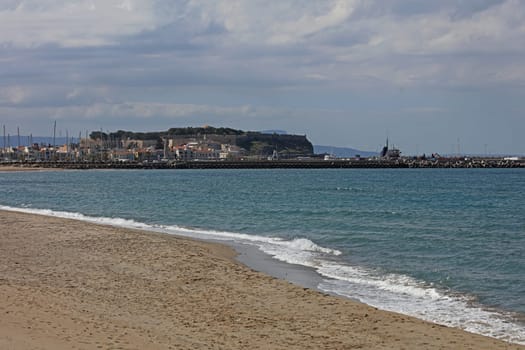 Rethimnon, Greece, Friday 15 March 2024 Crete island holidays exploring the public beach traveling summer background carnival season high quality big size printings