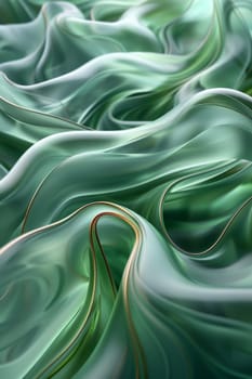 Beautiful abstract 3D background with smooth wavy lines. 3d illustration.