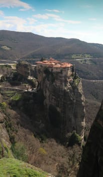 Experience the divine tranquility and architectural marvels of Monastery Varlaam, nestled amidst the majestic cliffs of Meteora, Greece