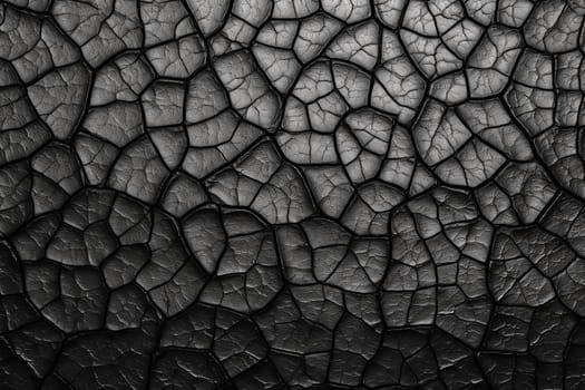 The image is a close up of a piece of wood with a black and grey color scheme. The wood appears to be charred and has a rough texture. Scene is somber and melancholic