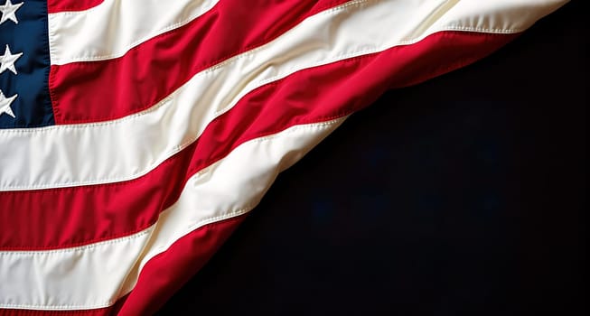 The image is a flag with the American flag on it.