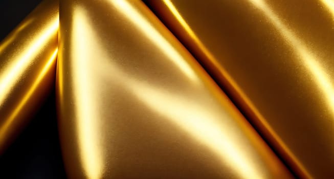 The image is a metallic gold background with a smooth, shiny finish.