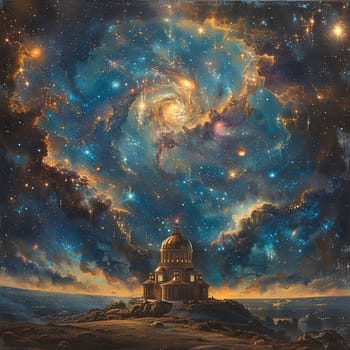 Starry Observatory Unveils the Universe in Business of Celestial Discovery, Domes and galaxies uncover a story of wonder and exploration in the astronomy business.