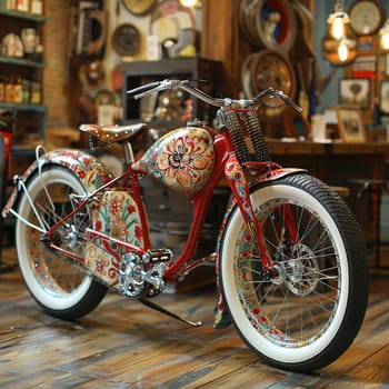 Customized Bicycle Shop Tailors Rides in Business of Personalized Transportation, Gears and custom paint jobs wheel in a story of style and personal touch in the bicycle business.
