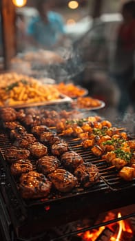 Street Food Vendor Spices Up Quick Meals in Business of Urban Eateries, Carts and griddles cook up a sizzling story of convenience and flavor in the street food business.