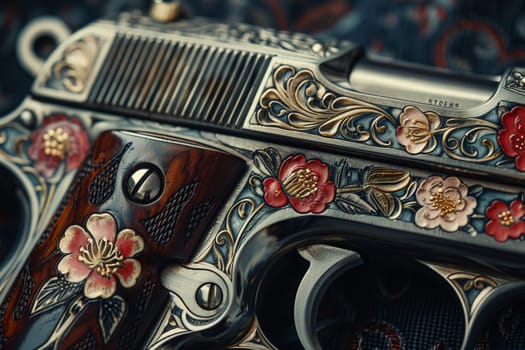Tattoo Guns Ink Personal Stories in Business of Body Art, Needles and sketches etch a tale of individuality and expression in the tattoo business.