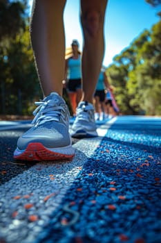 Outdoor Fitness Bootcamp Strengthens Community in Business of Group Health, Exercise mats and trainer whistles strengthen a story of health and community in the outdoor fitness bootcamp business.