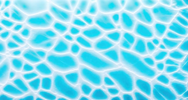 The image is a blue and white marble texture with a wavy pattern.