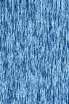 Abstract background with small vertical stripes of blue color. Vertical photo of a raster striped pattern.