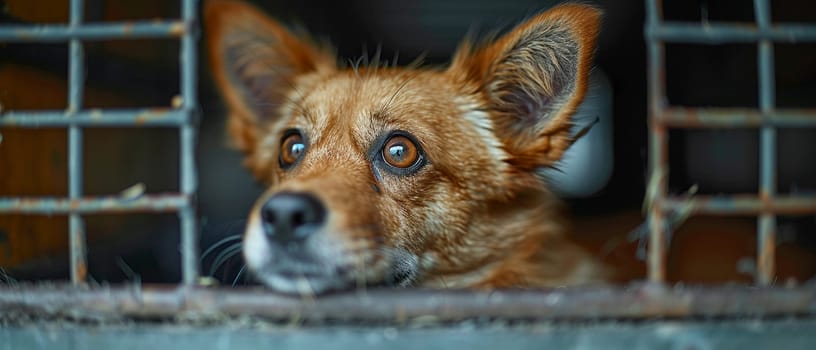 Busy Pet Shelter Finding Forever Homes for Furry Friends, The energetic blur of pets and adopters highlights the compassionate business of animal care.