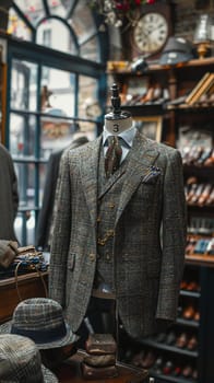 Bespoke Tailoring Atelier Crafts Signature Looks in Business of Personalized Fashion, Tailor's chalk and bespoke suits craft a story of signature looks and personalized fashion in the bespoke tailoring atelier business.